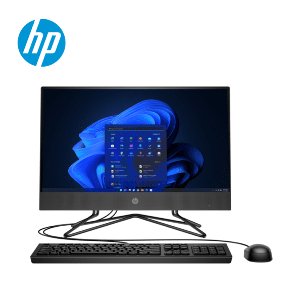 HP 200 G4 All in One Non-Touch Iron Gray, Intel Core i5-10210U with Intel UHD Graphics 620, 4GB, 1TB SATA HDD, DVD-WR, 5MP WebCam, USB Wired kbd, USB mouse, Realtek RTL8821CE AC 1×1 BT 4.2 WW, RTF Card, DOS, 1 Yr Warranty - Hub of Technology