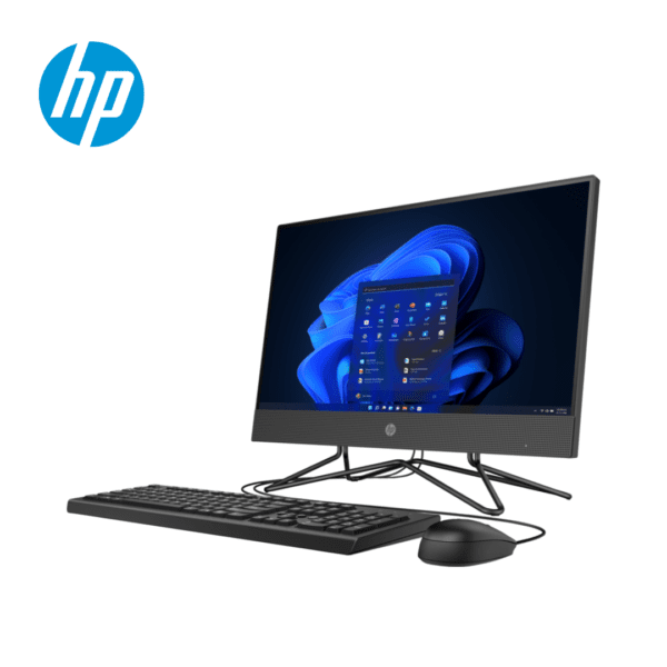 HP 200 G4 All in One Non-Touch Iron Gray, Intel Core i5-10210U with Intel UHD Graphics 620, 4GB, 1TB SATA HDD, DVD-WR, 5MP WebCam, USB Wired kbd, USB mouse, Realtek RTL8821CE AC 1×1 BT 4.2 WW, RTF Card, DOS, 1 Yr Warranty - Hub of Technology