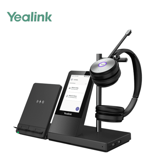 Yealink WH66 Microsoft Teams Dual/Mono UC Workstation DECT Wireless Headset - Hub of Technology