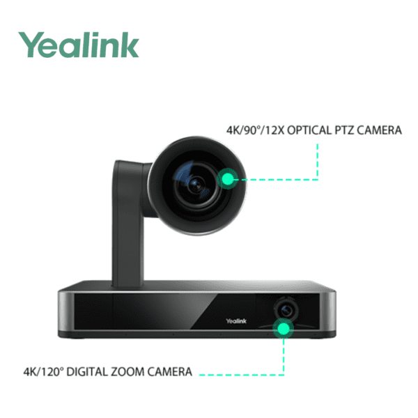 Yealink UVC86 A 4K Dual-Eye Intelligent Tracking Camera - Hub of Technology