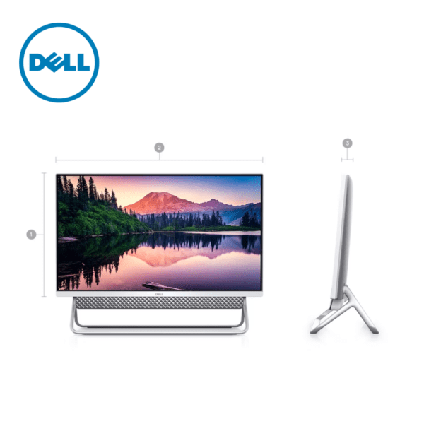 Dell Inspiron AIO DT 5410 i7-1255U, Memory 16GB, 256GB SSD+1TB HDD, NVIDIA GeForce MX550 with 2GB GDDR6 graphics memory, 23.8"FHD+Touch Display, Win 11 Home, McAfee 1 Year, Wireless Keyboard Mouse - Hub of Technology