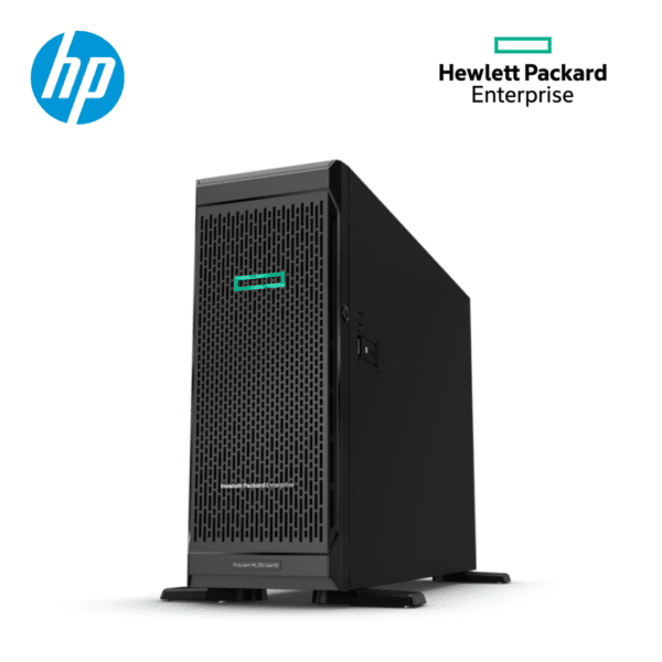 HPE ProLiant ML350 Gen10 Tower Intel Xeon-S 4208, 16GB (1 x 16GB) PC4-2933Y-R DDR4 RDIMM 4 x Hot Plug 3.5in Dynamic Smart Array E208i-a SAS 500W 3yr Next Business Day Warranty - Hub of Technology