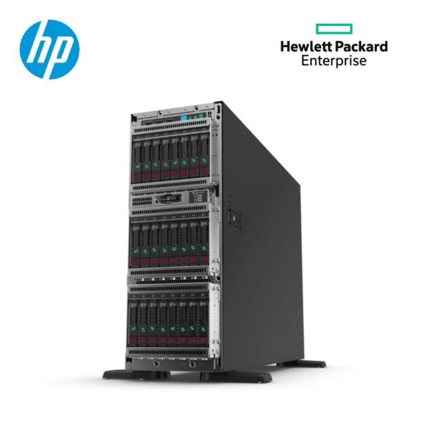 HPE ProLiant ML350 Gen10 Tower Intel Xeon-S 4208, 16GB (1 x 16GB) PC4-2933Y-R DDR4 RDIMM 4 x Hot Plug 3.5in Dynamic Smart Array E208i-a SAS 500W 3yr Next Business Day Warranty - Hub of Technology