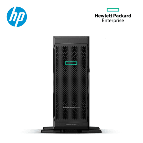 HPE ProLiant ML350 Gen10 Tower Intel Xeon-S 4208, 16GB (1 x 16GB) PC4-2933Y-R DDR4 RDIMM 4 x Hot Plug 3.5in Dynamic Smart Array E208i-a SAS 500W 3yr Next Business Day Warranty - Hub of Technology