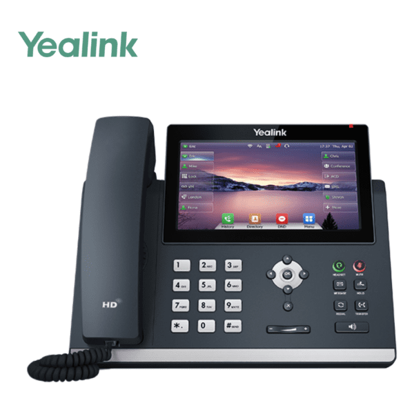 Yealink SIP T48U Advanced SIP Phone for Professionals and Executives - Hub of Technology