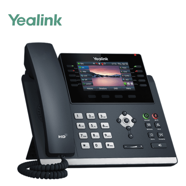 Yealink SIP T46U Productivity enhancing SIP Phone for Office Workers and Professionals - Hub of Technology