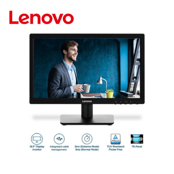 Lenovo D19-10 18.5''HD (VGA,HDMI) 1YR - Hub of Technology