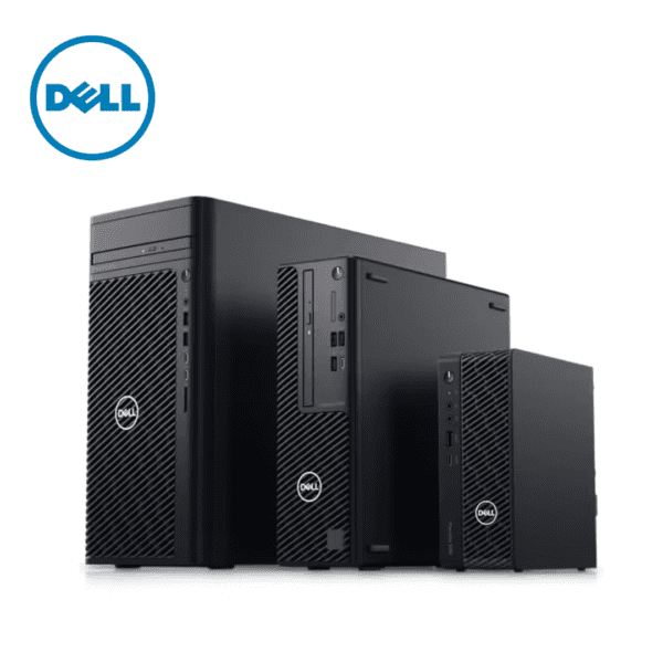 Dell Precision Tower 3660 -Windows 10 / 11 Pro, Intel Core i7-12700K processor TDP, 8GB, 1x8GB, DDR5 up to 4400MHz UDIMM non-ECC memory , 1TB 7200rpm SATA 3.5" HDD, Intel Integrated Graphics.  3Yr Pro Support and NBD On-Site Service - Hub of Technology