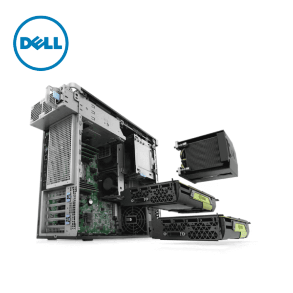 Dell Precision T5820 Tower, Intel Xeon Processor W-2223 (3.6GHz 3.9GHz Turbo HT 8.25MB 120W), 32GB (2x16GB DDR4 2933MHz, 2TB 3.5" 7200 RPM HDD, Nvidia Quadro P2200, 5GB, 8x DVD+/-RW, Windows 11 Pro, 3Yr ProSupport and NBD - Hub of Technology