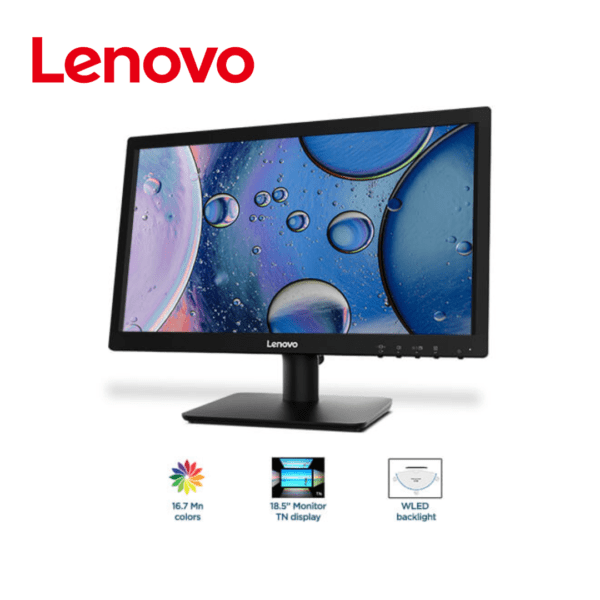 Lenovo D19-10 18.5''HD (VGA,HDMI) 1YR - Hub of Technology