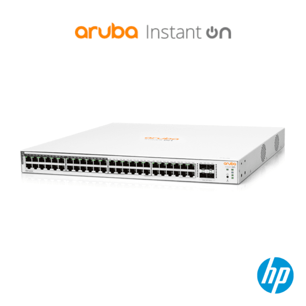 HP Aruba Instant On 1830 48G 24p Class4 PoE 4SFP 370W Switch (JL815A) Network Switches - Hub of Technology