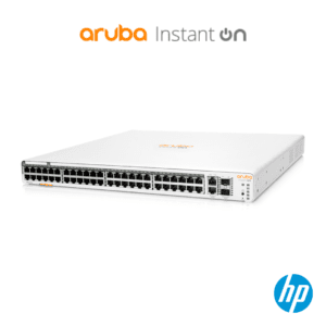 HP Aruba Instant On 1960 48G 40p Class4 8p Class6 PoE 2XGT 2SFP+ 600W Switch (JL809A) Network Switches - Hub of Technology