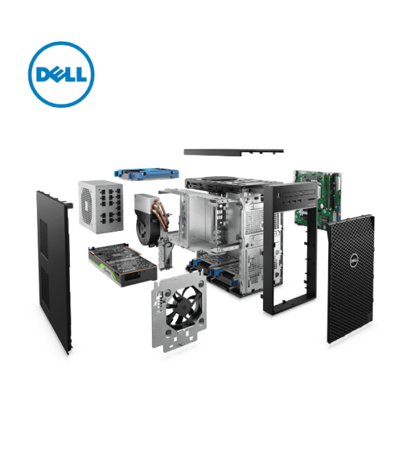Dell Precision T3650 Work Station, Processor: Intel Xeon W-1250, HDD 1TB, Memory: 8GB, Intel Integrated Graphics, Operating System: Windows 10 Pro, 8x DVD+, -RW, Warranty: 3 Years - Hub of Technology