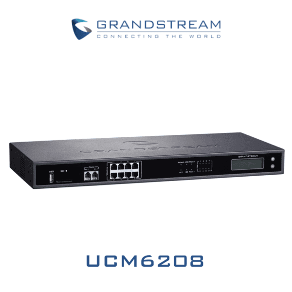 Grandstream UCM6208 - UCM6200 Series IP PBX - Hub of Technology