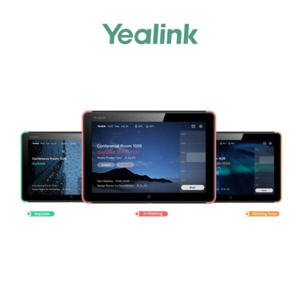 Yealink Intelligent Room Devices Room Scheduling RoomPanel - Hub of Technology