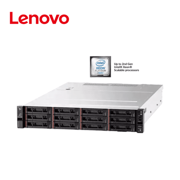 Lenovo ThinkSystem SR590 Xeon Silver 4210 (10C 2.2GHz 13.75MB Cache/85W) 16GB (1x16GB, 2Rx8 RDIMM), 3x600GB 10k SAS, 930-8i, 2x750W, XCC Enterprise, Tooless Rails, Front VGA - Hub of Technology